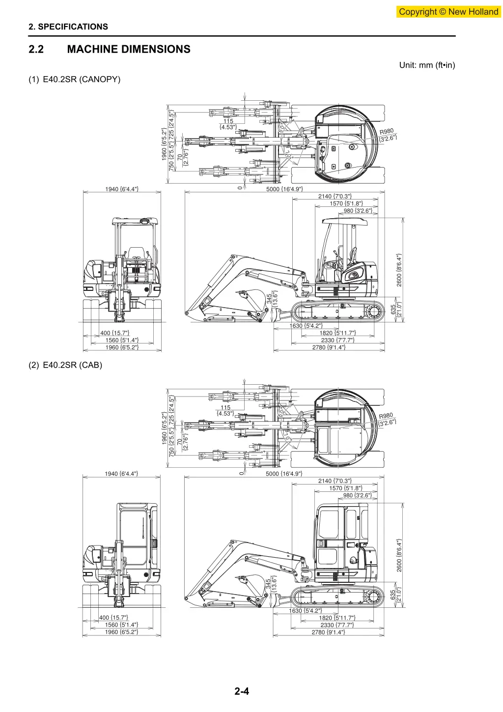 2 specifications 2
