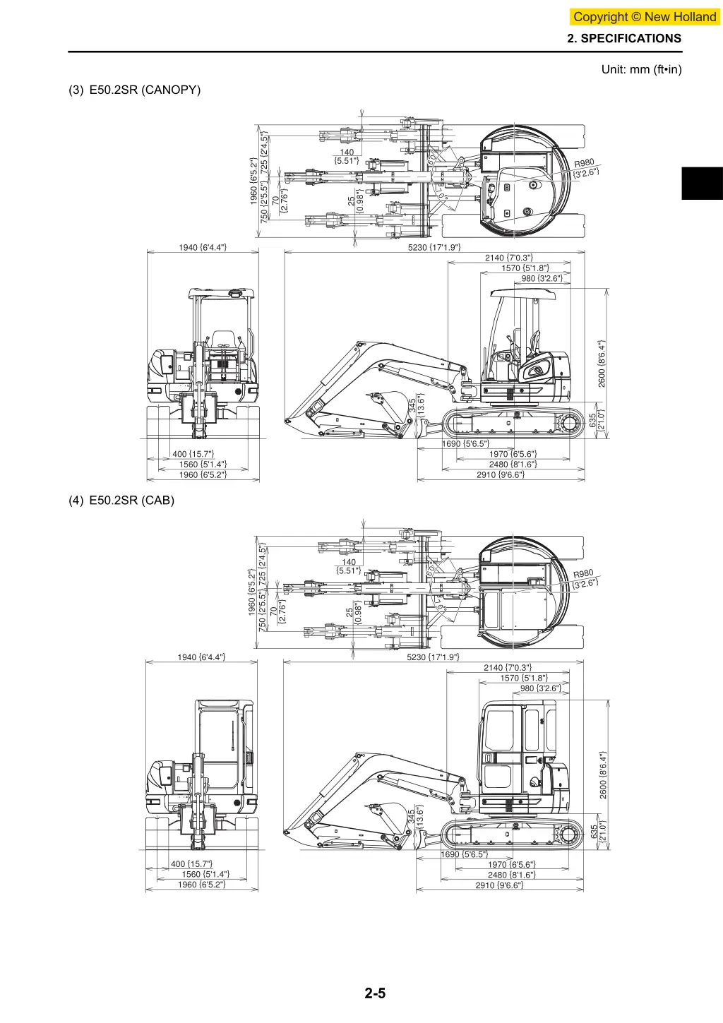 2 specifications 3