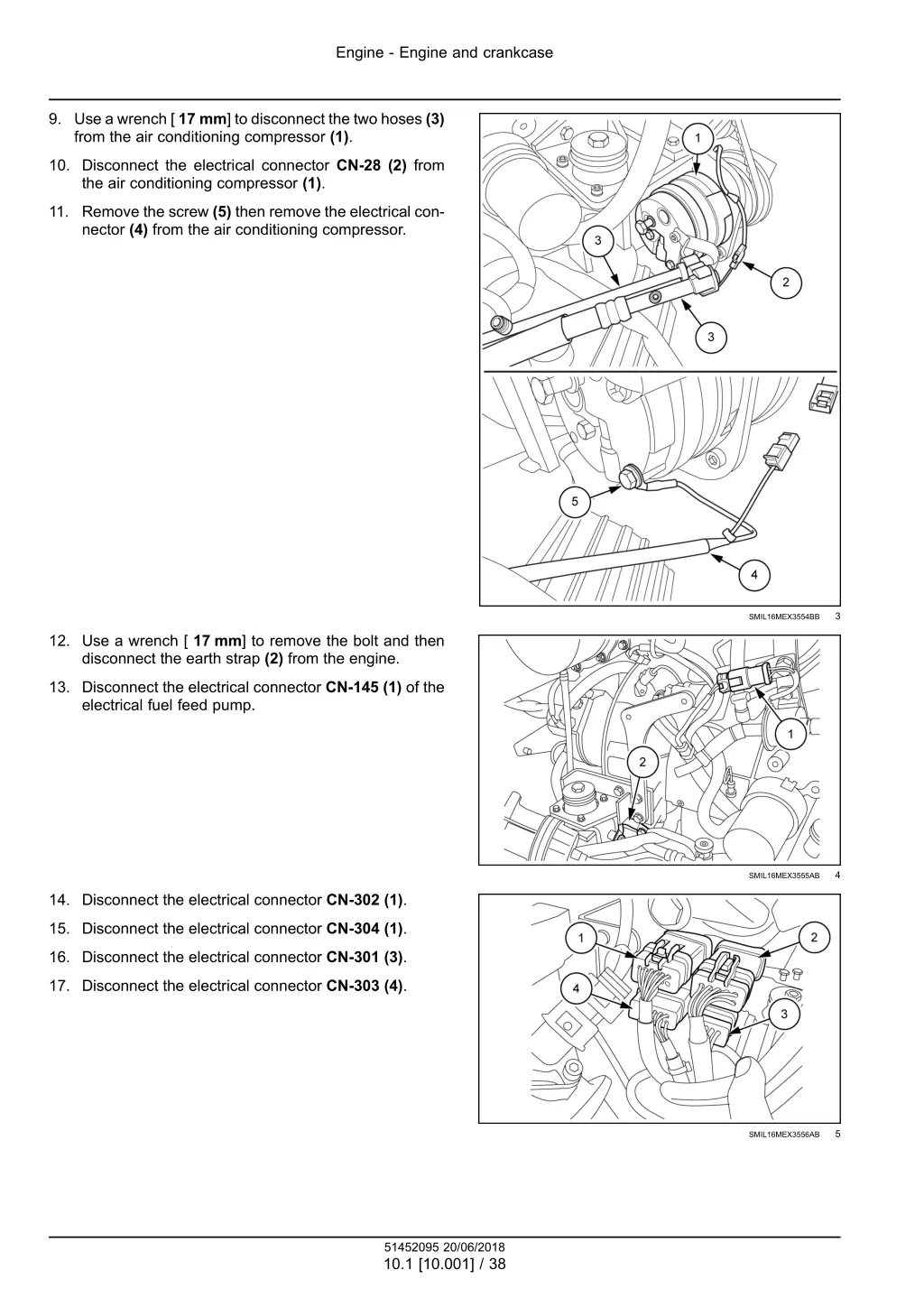 engine engine and crankcase 4