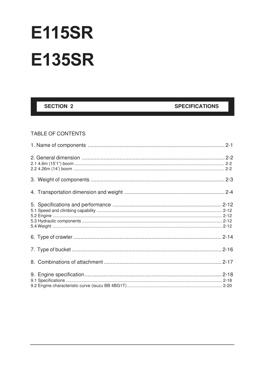 e115sr e135sr 1