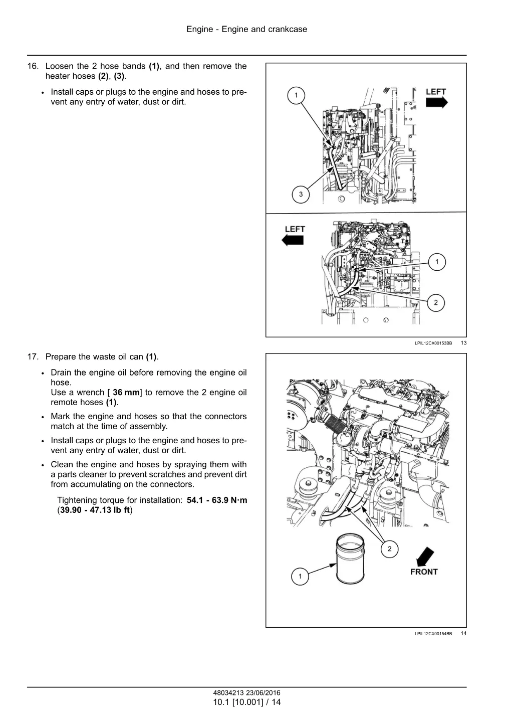 engine engine and crankcase 4