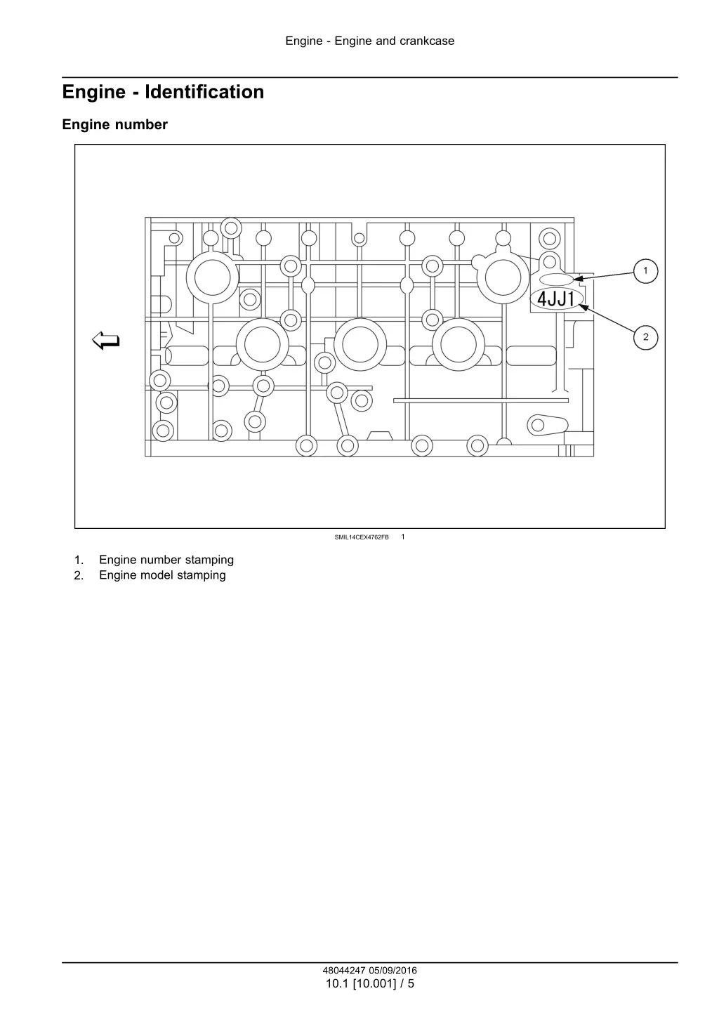 engine engine and crankcase 2