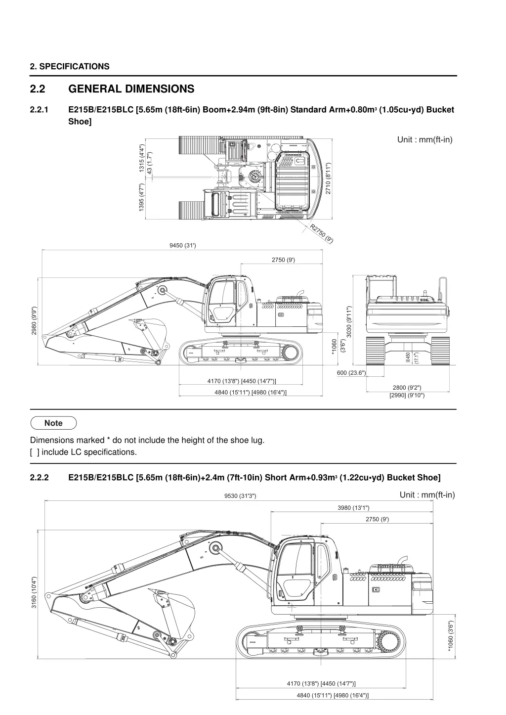 2 specifications 2