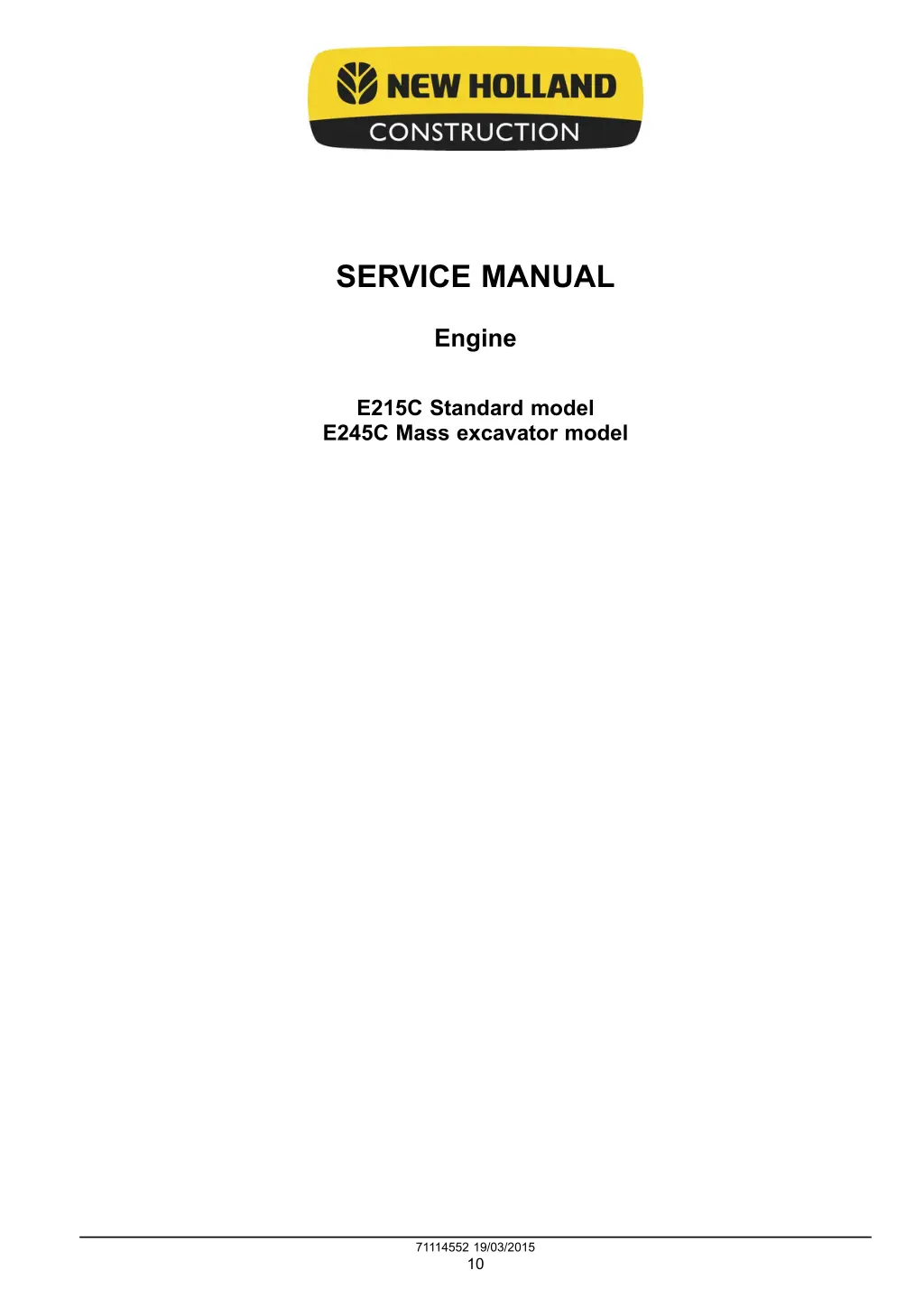 service manual 1