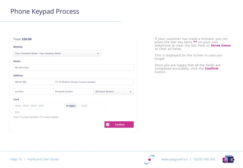 phone keypad process 5