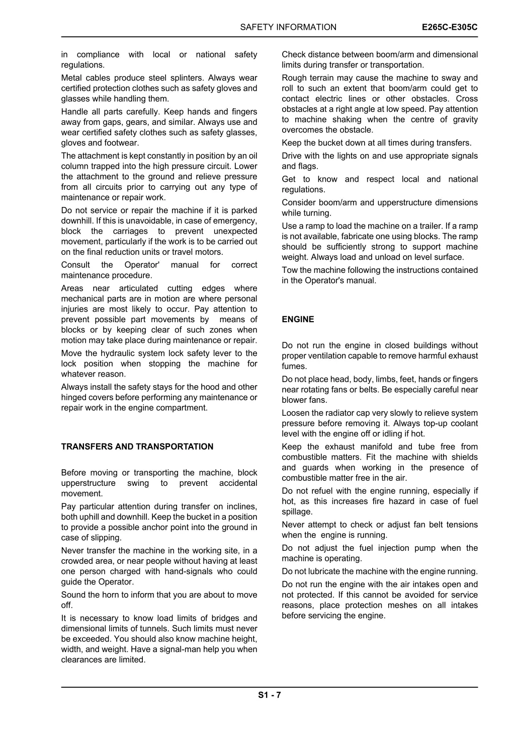 safety information 3