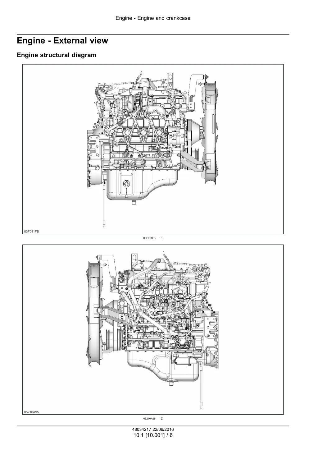 engine engine and crankcase 3