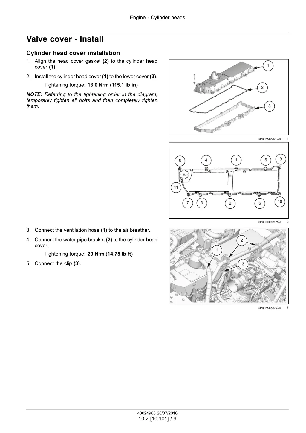 engine cylinder heads 1