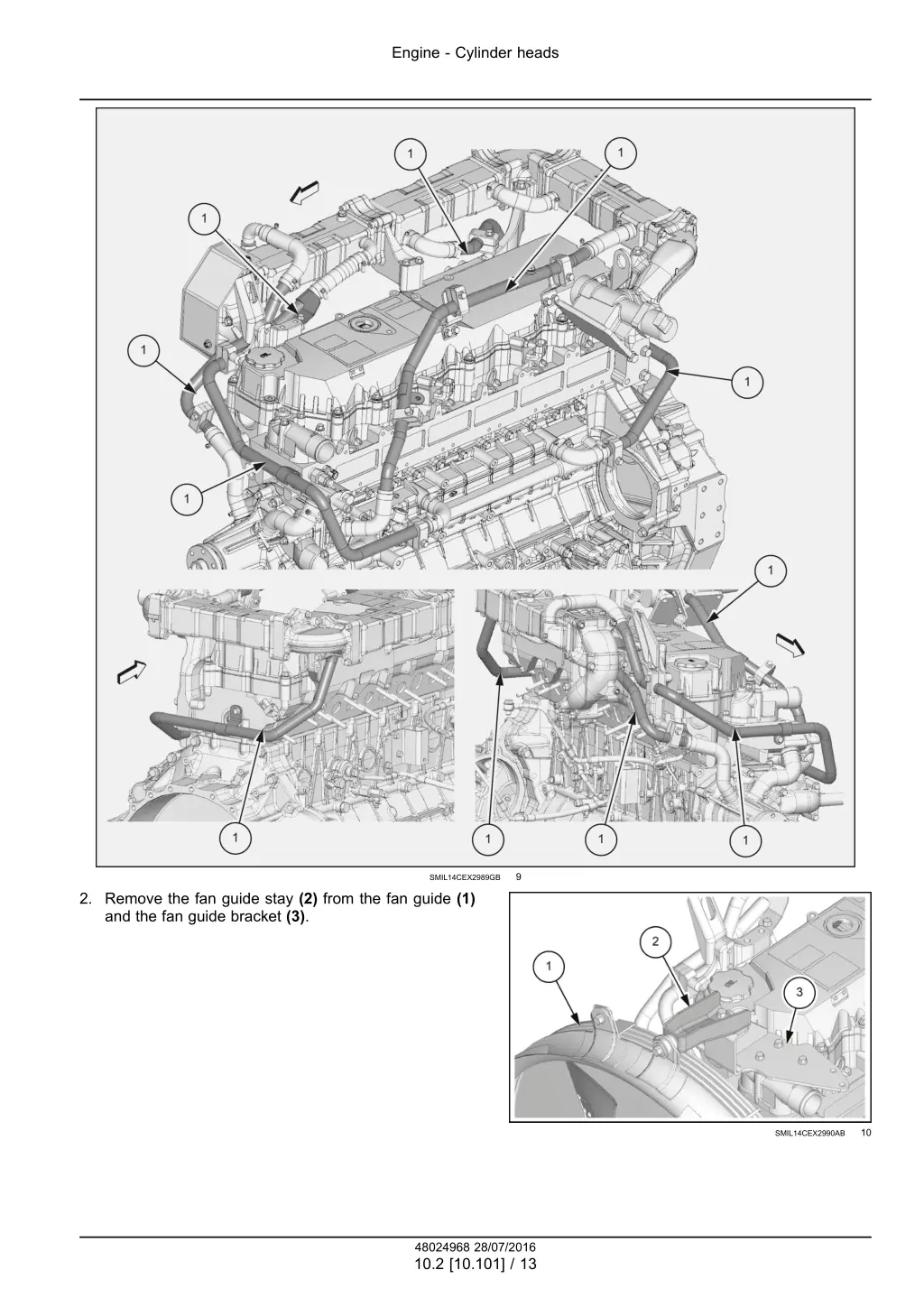 engine cylinder heads 5