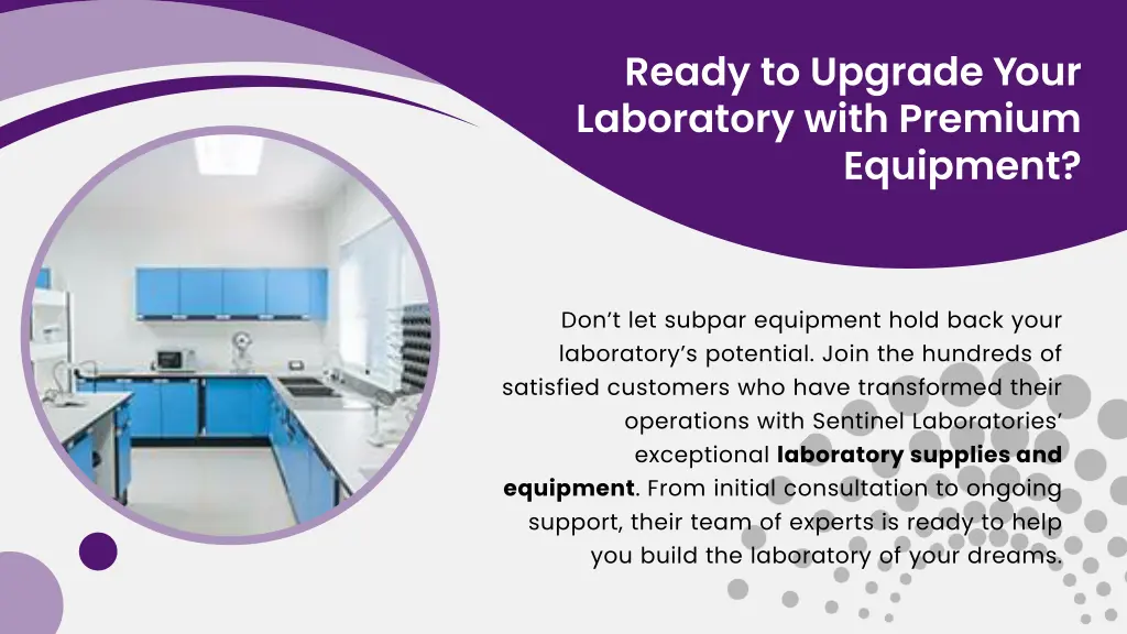 ready to upgrade your laboratory with premium