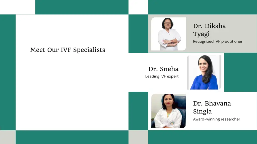 dr diksha tyagi recognized ivf practitioner