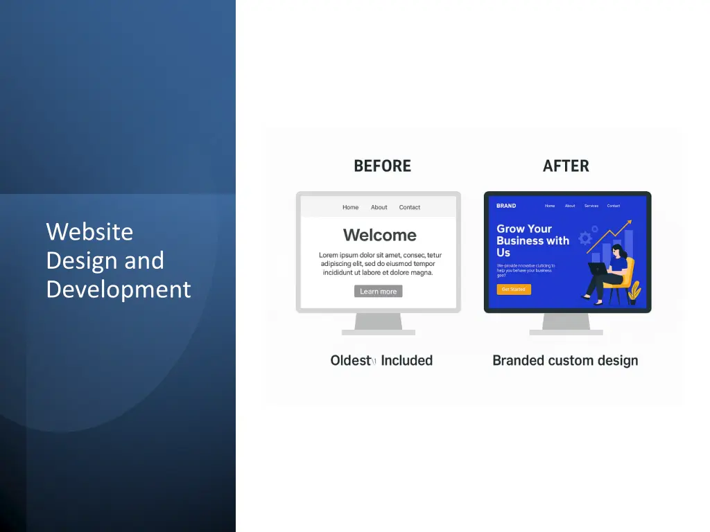 website design and development