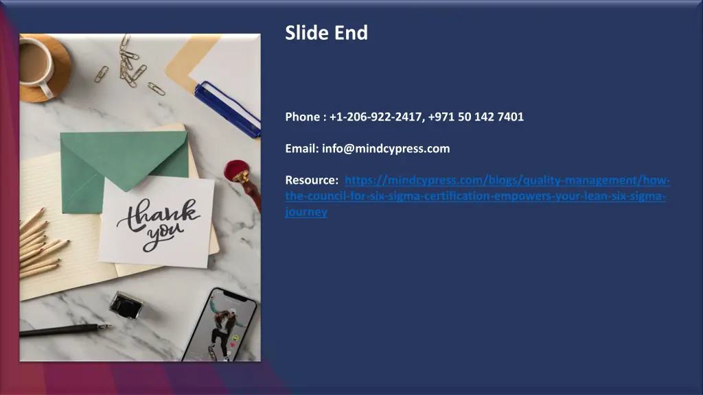 slide end