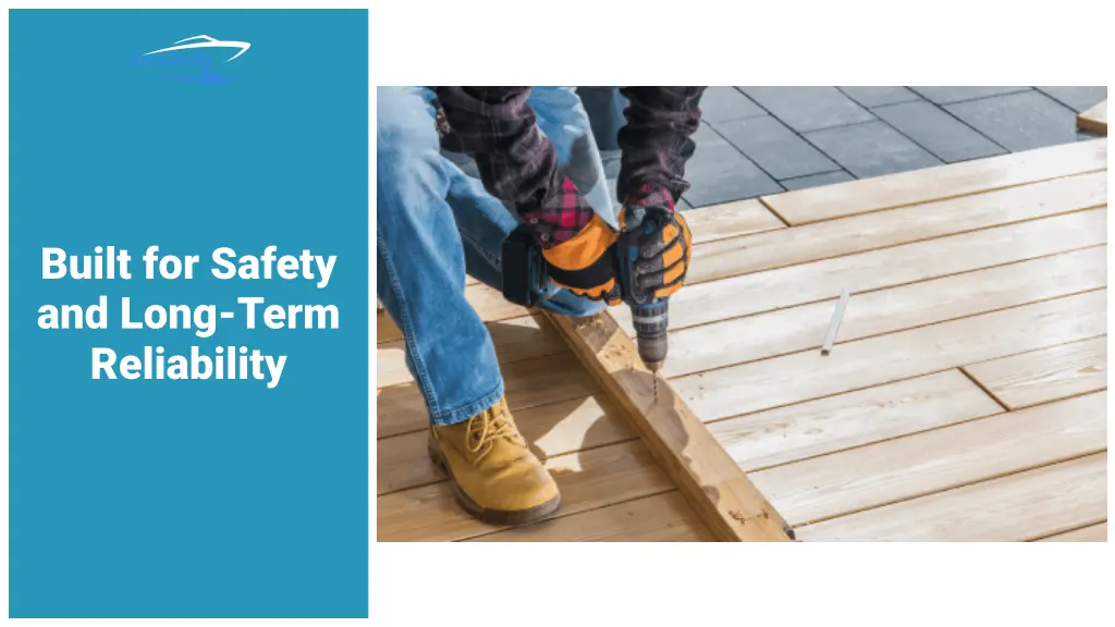 built for safety and long term reliability