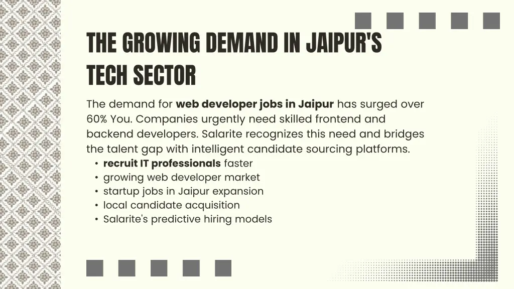 the growing demand in jaipur s tech sector