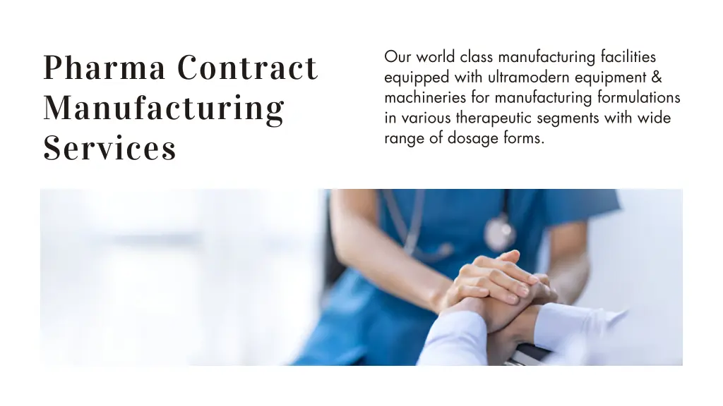 pharma contract manufacturing services 1