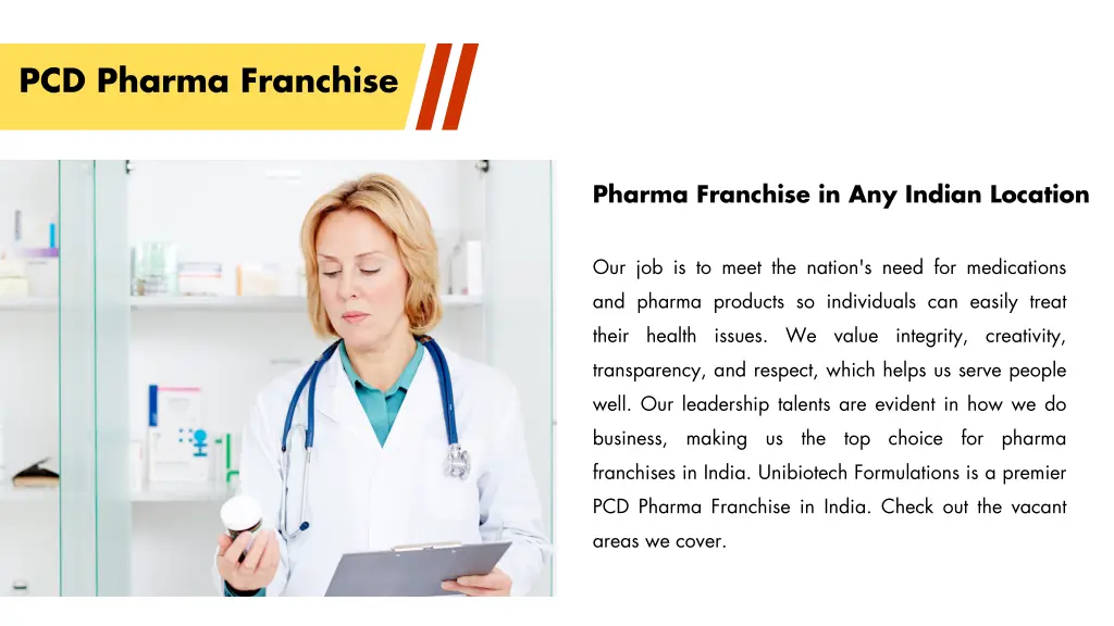 pcd pharma franchise