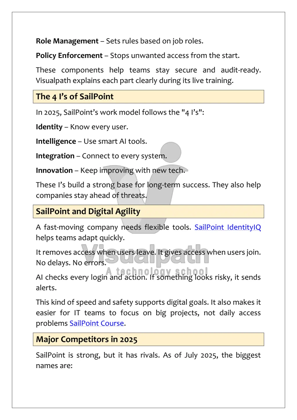 role management sets rules based on job roles