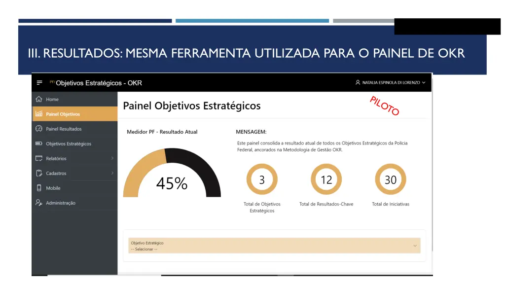 iii resultados mesma ferramenta utilizada para