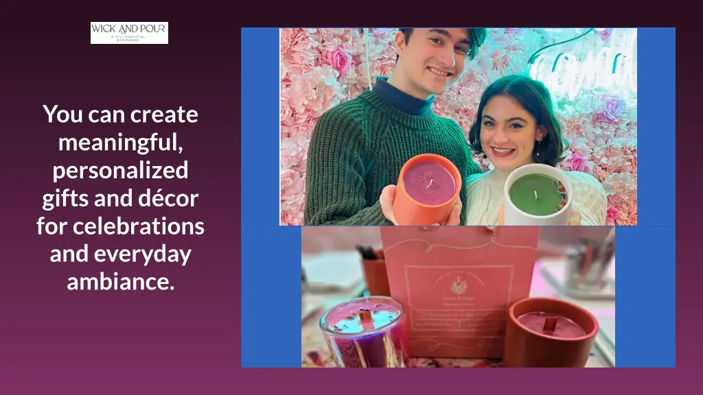you can create meaningful personalized gifts