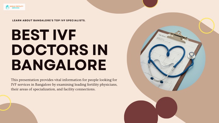 learn about bangalore s top ivf specialists