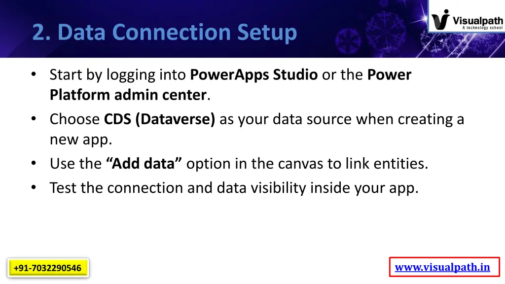 2 data connection setup