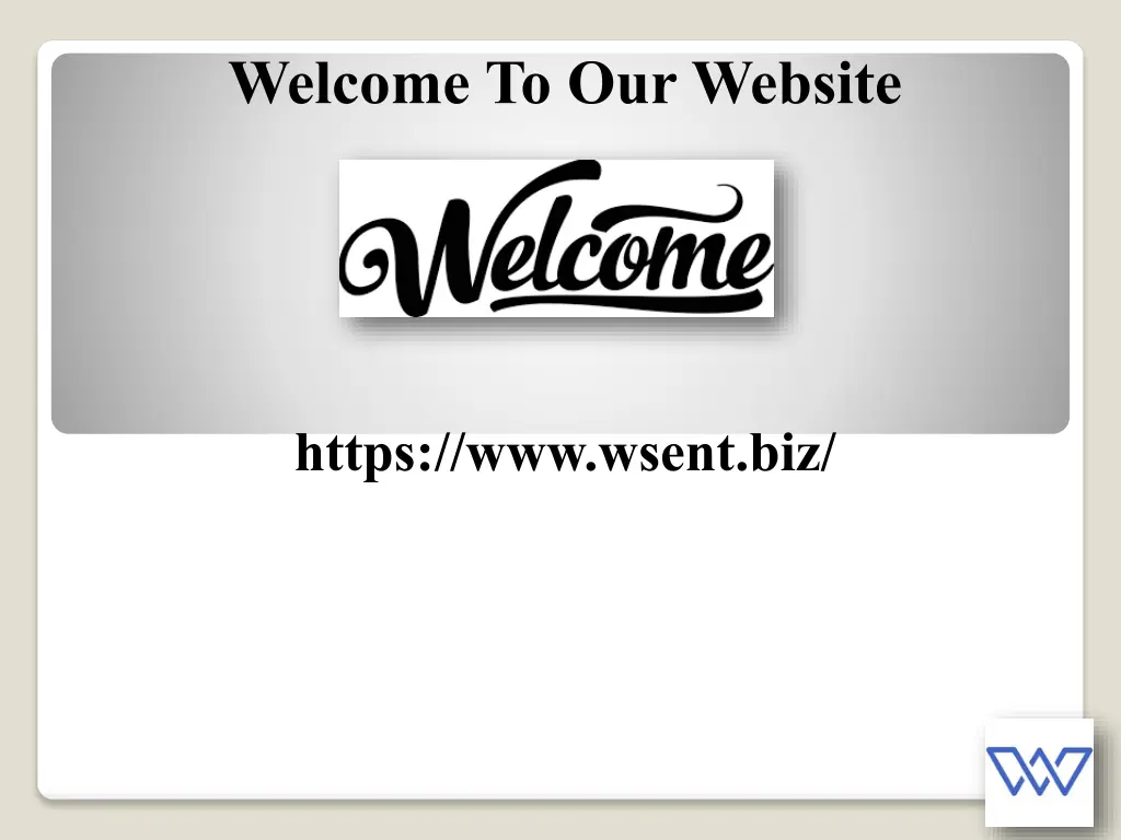 welcome to our website