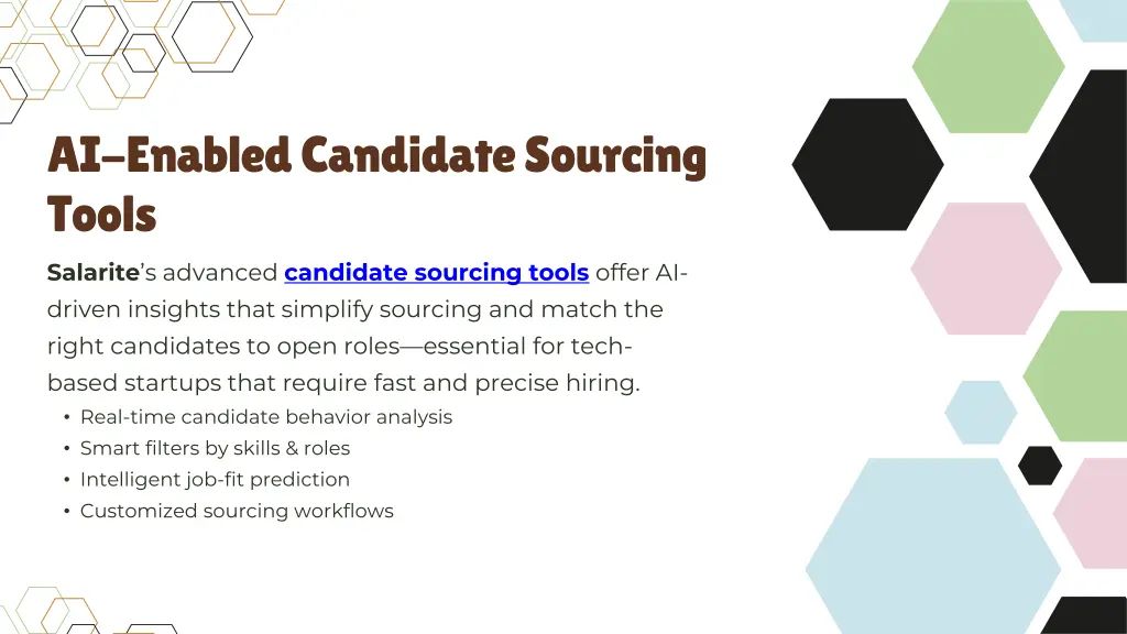 ai enabled candidate sourcing tools