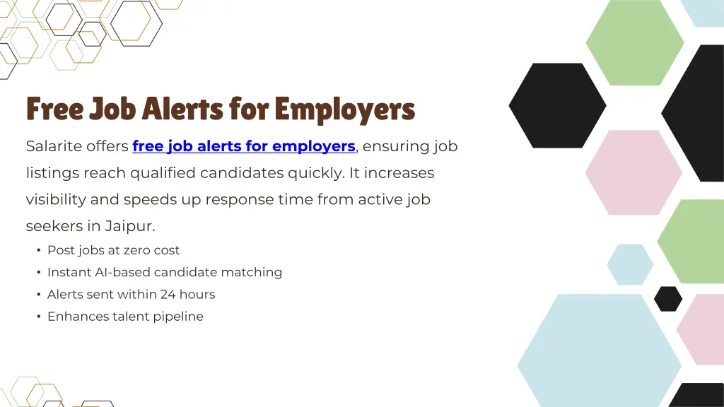 free job alerts for employers