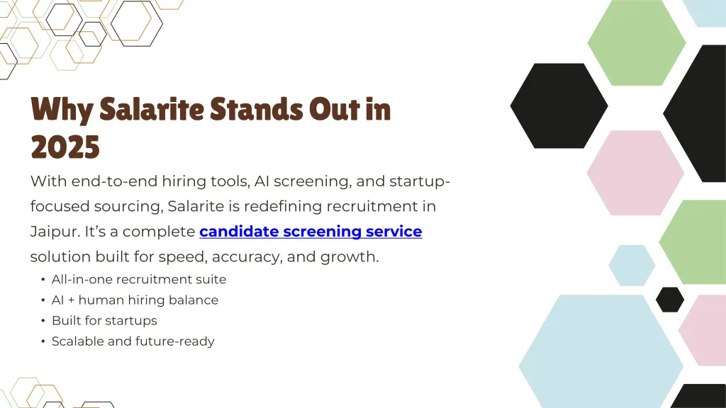 why salarite stands out in 2025 with