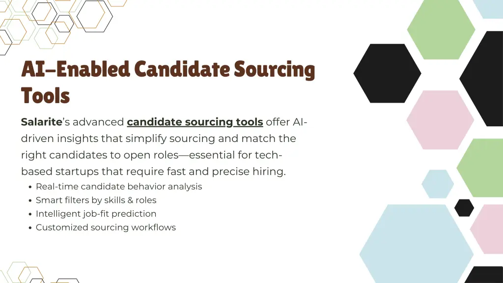 ai enabled candidate sourcing tools