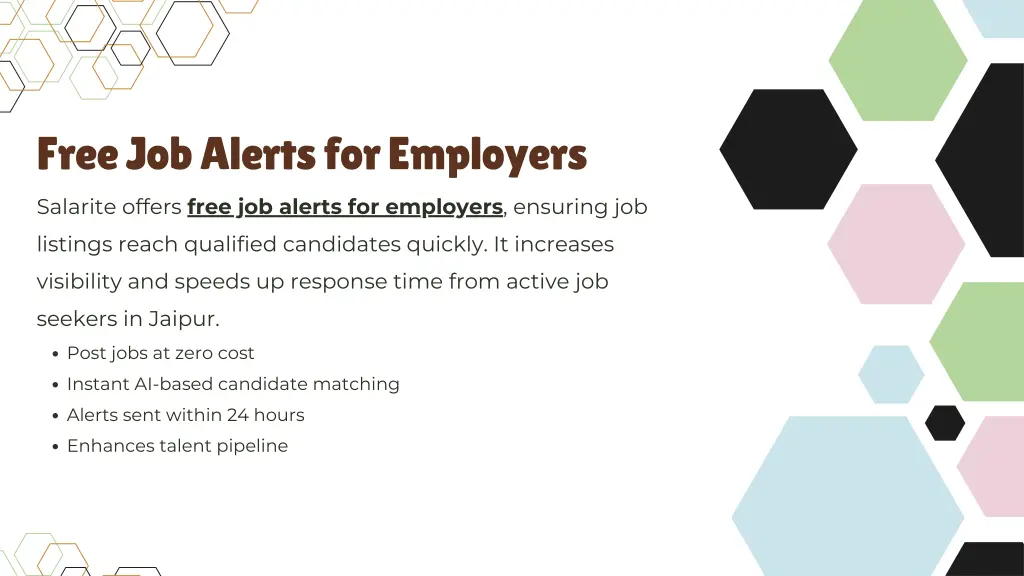 free job alerts for employers