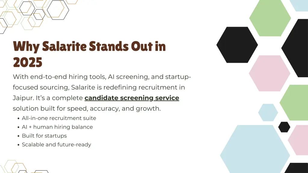 why salarite stands out in 2025 with