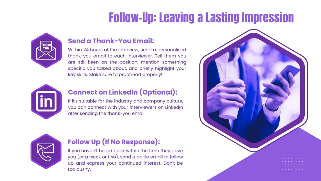 follow up leaving a lasting impression