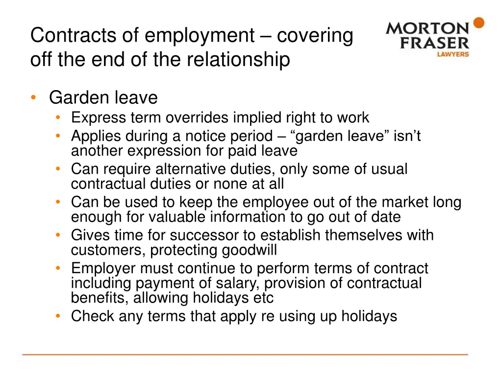 contracts of employment covering 1