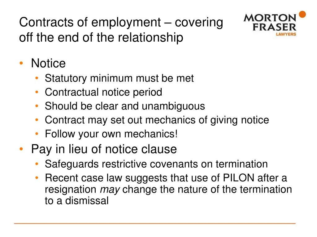 contracts of employment covering