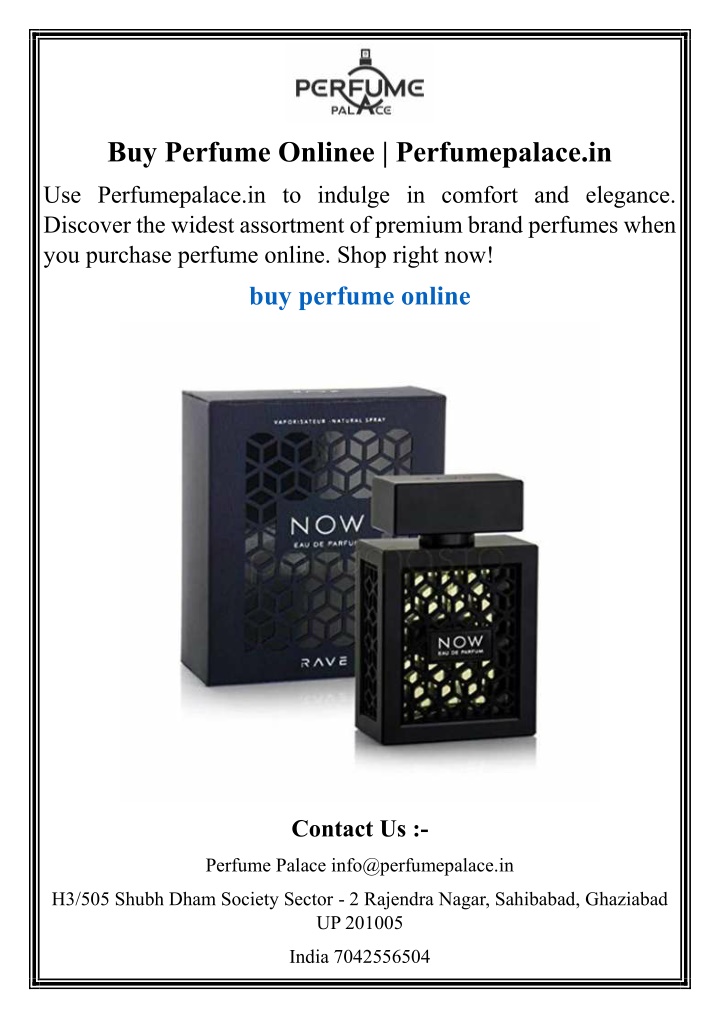 buy perfume onlinee perfumepalace in
