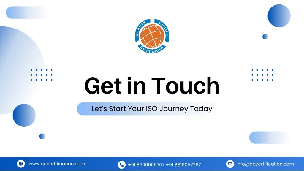 get in touch