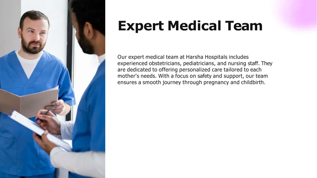 expert medical team