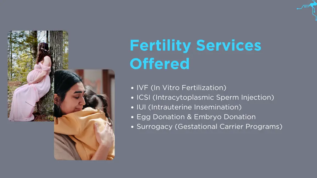 fertility services offered