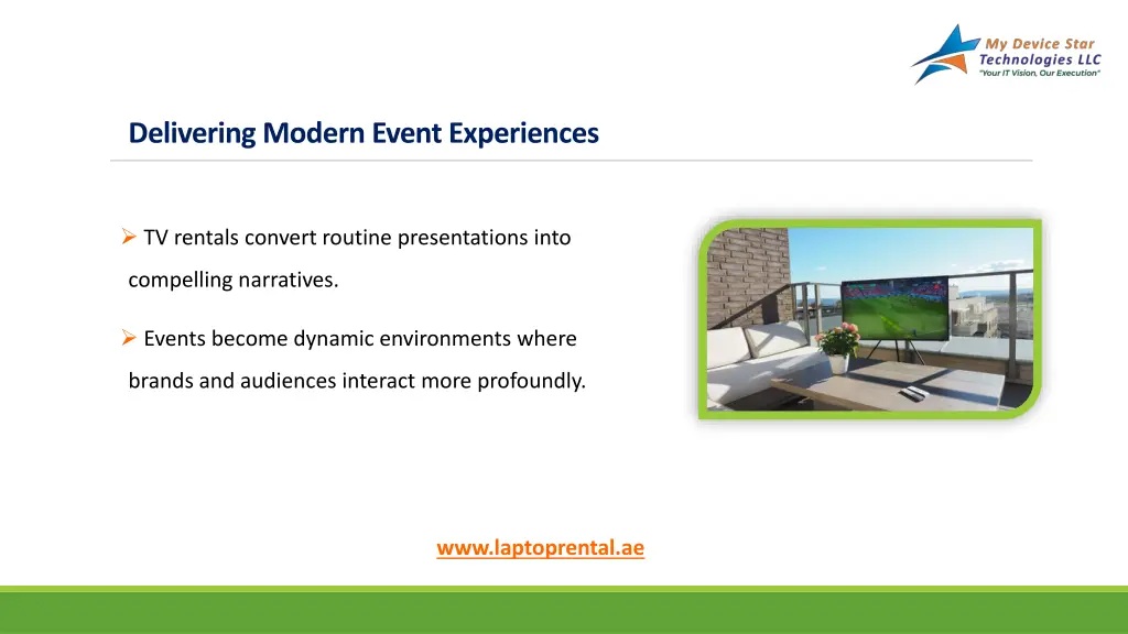 delivering modern event experiences