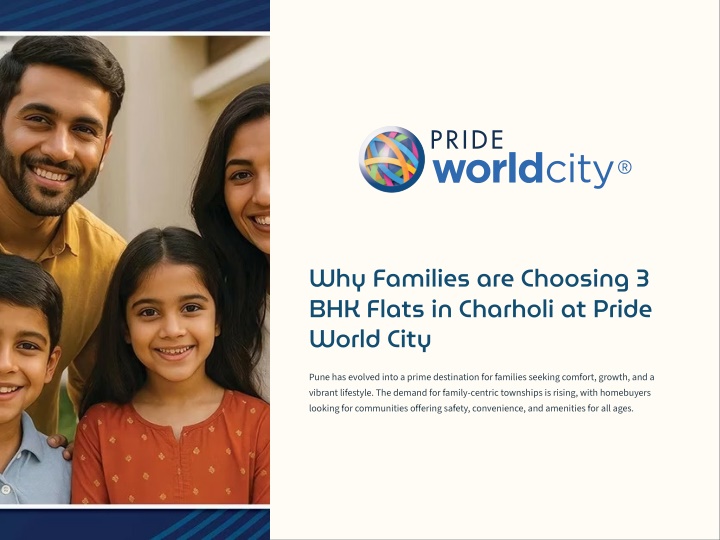 why families are choosing 3 bhk flats in charholi