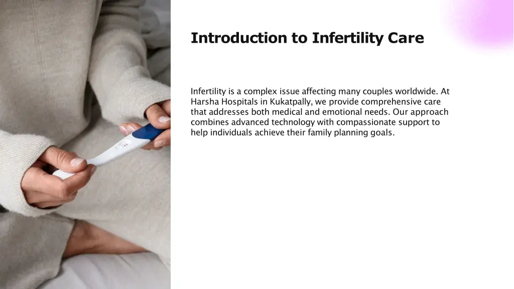 introduction to infertility care