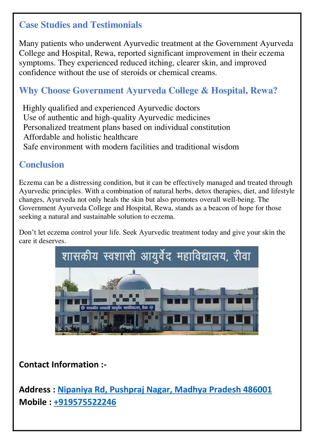 case studies and testimonials many patients