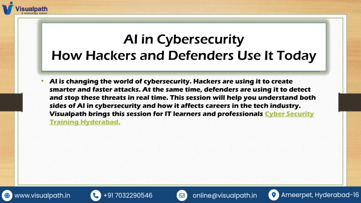 ai in cybersecurity
