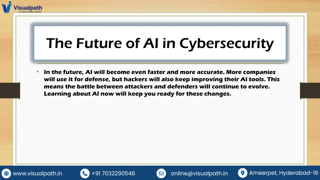 the future of ai in cybersecurity