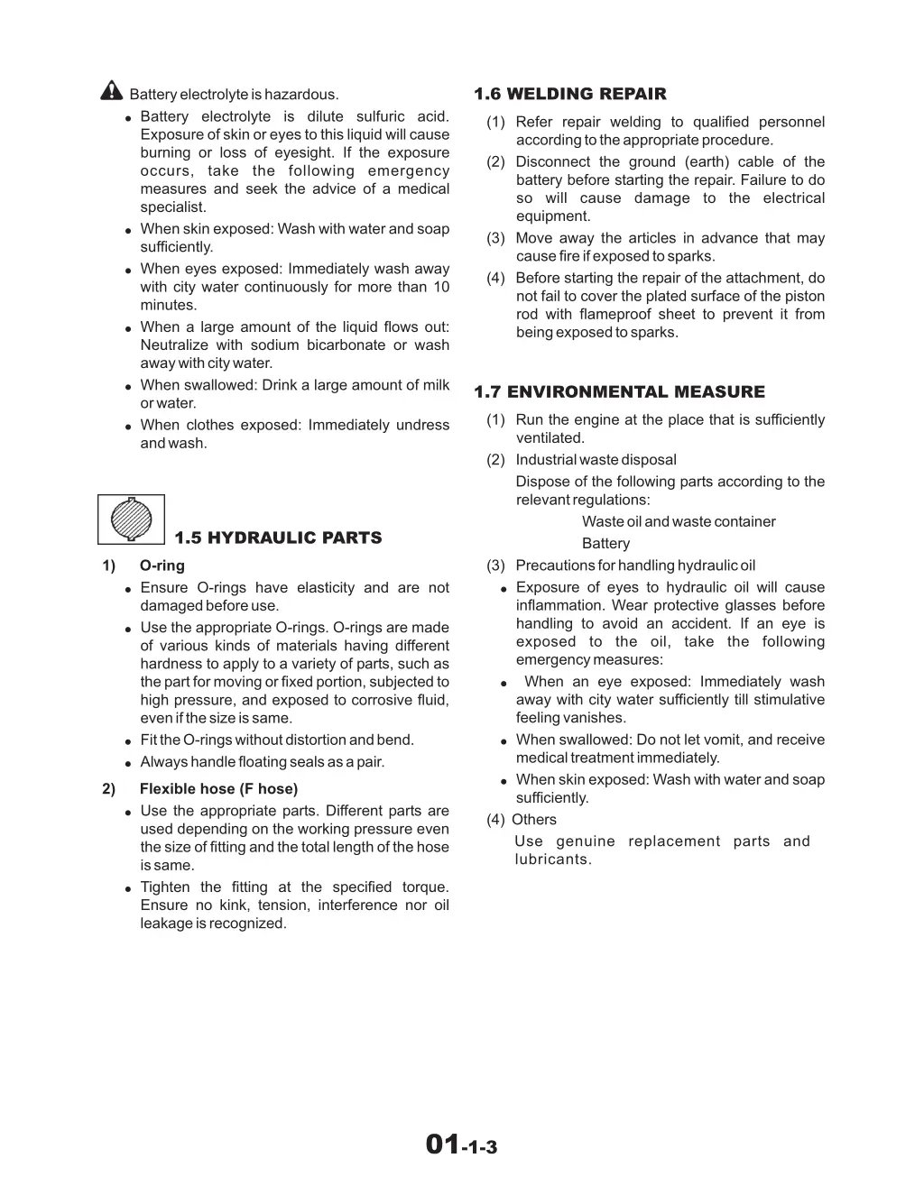 battery electrolyte is hazardous
