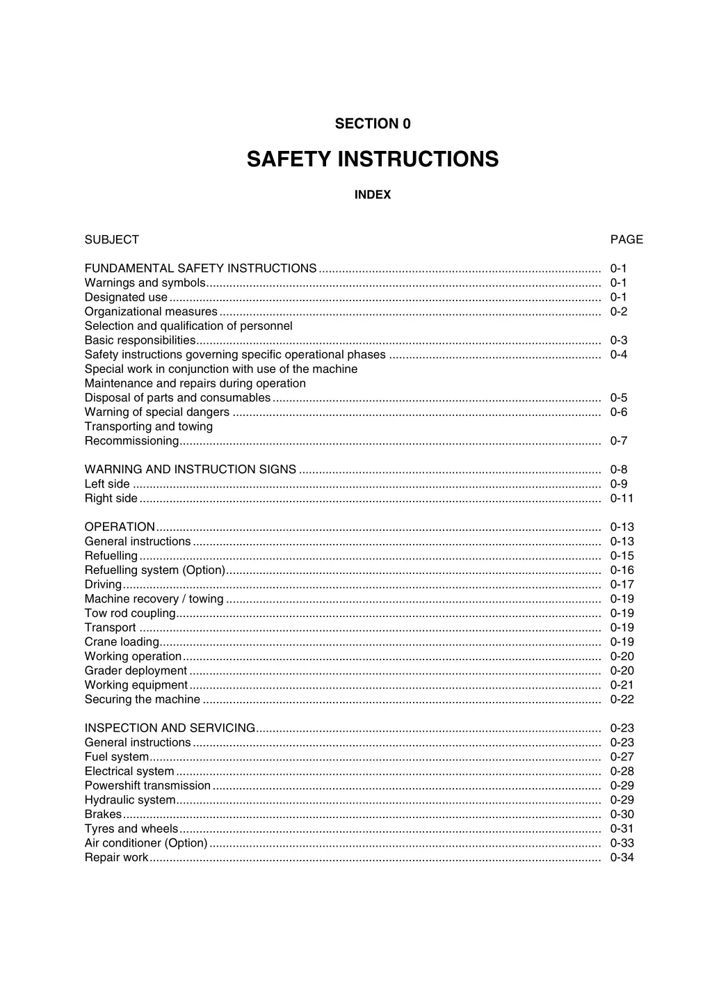 section 0