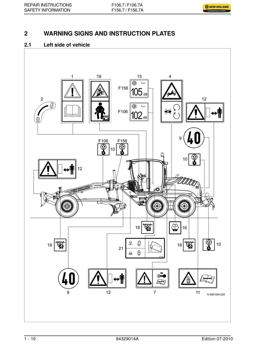 repair instructions safety information 9