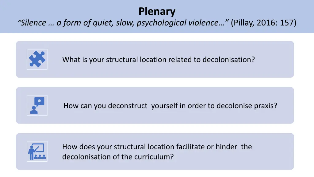 plenary